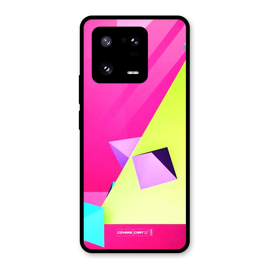 Motion Triangles Glass Back Case for Xiaomi 13 Pro
