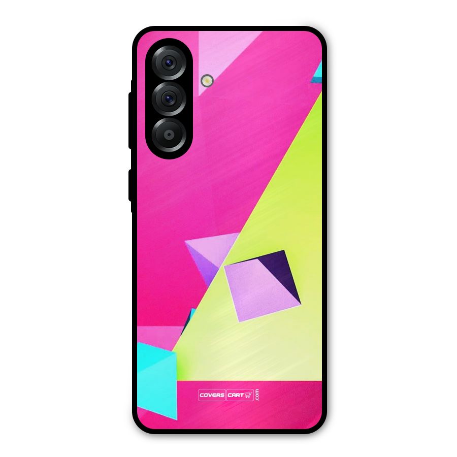 Motion Triangles Metal Back Case for Galaxy A36