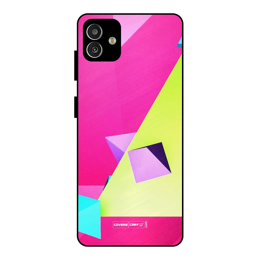 Motion Triangles Metal Back Case for Galaxy M13 5G