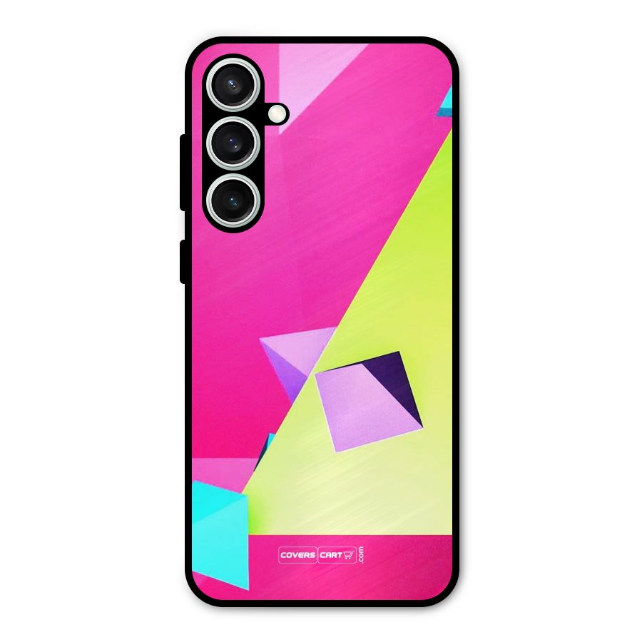 Motion Triangles Metal Back Case for Galaxy S23 FE