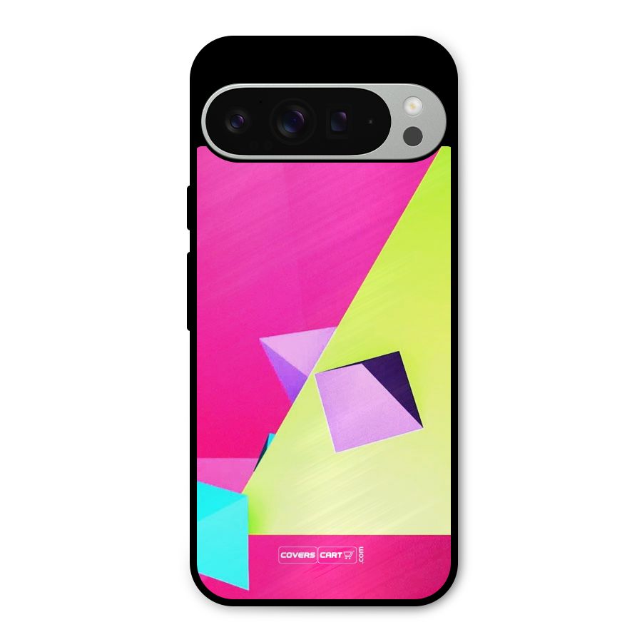 Motion Triangles Metal Back Case for Google Pixel 9 Pro XL