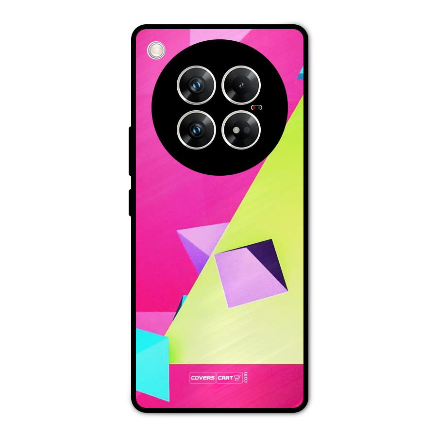 Motion Triangles Metal Back Case for Infinix Zero 40 5G