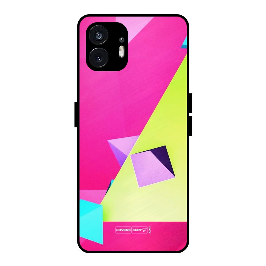 Motion Triangles Metal Back Case for Nothing Phone 2