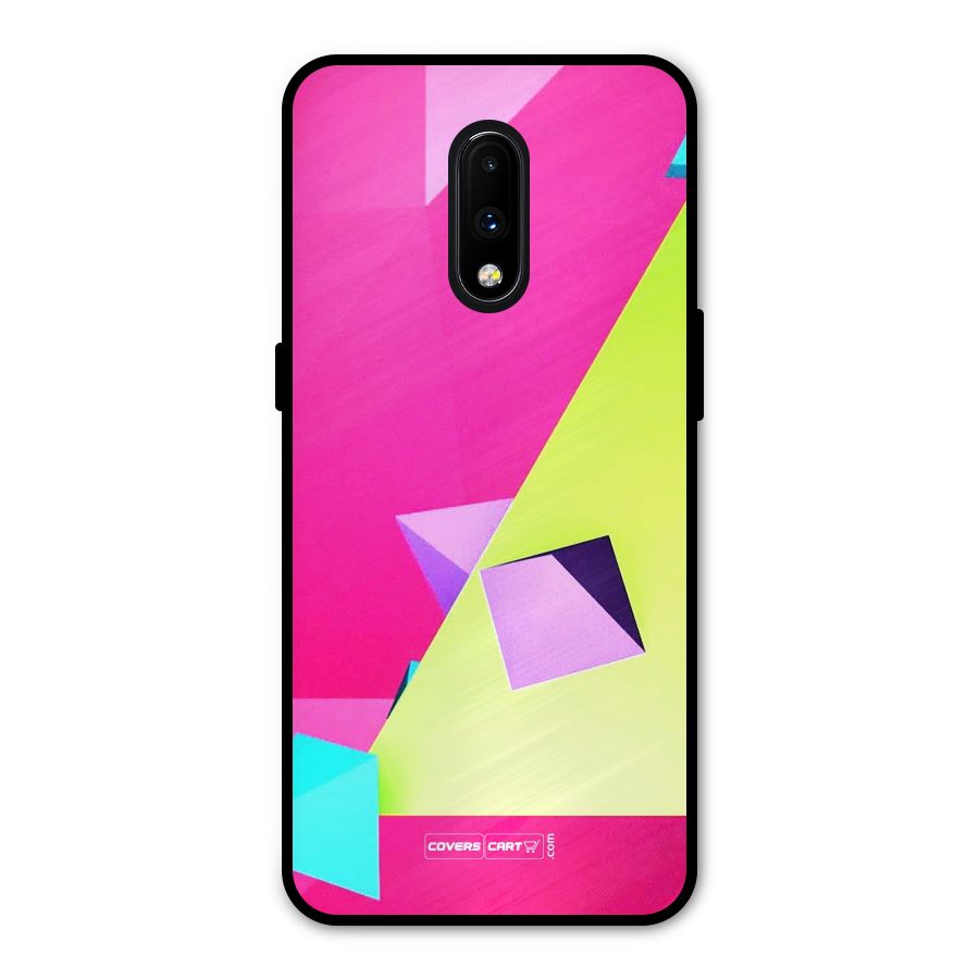 Motion Triangles Metal Back Case for OnePlus 7