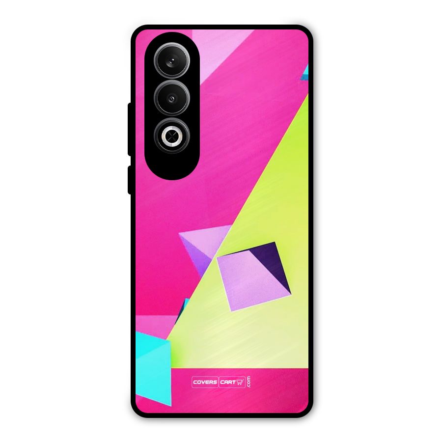Motion Triangles Metal Back Case for OnePlus Nord CE4