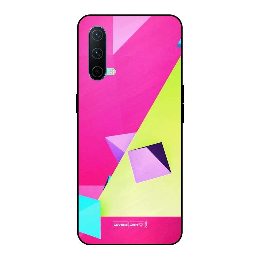 Motion Triangles Metal Back Case for OnePlus Nord CE 5G