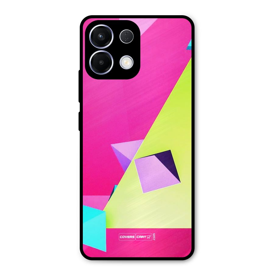 Motion Triangles Metal Back Case for Oppo K13