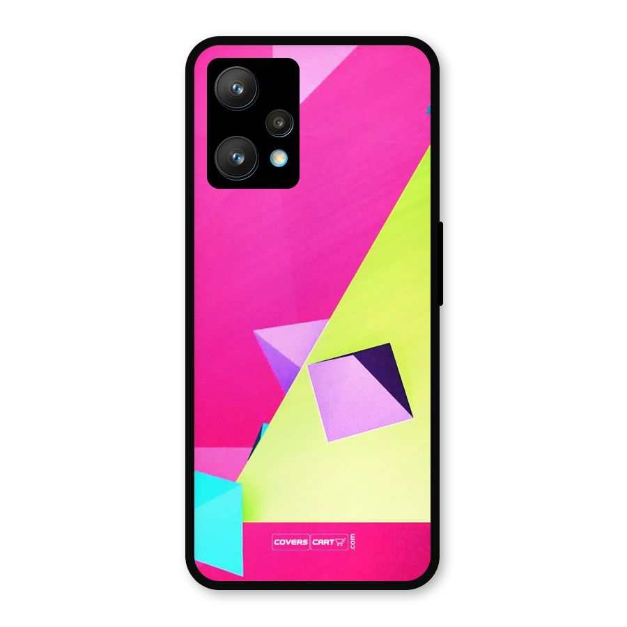 Motion Triangles Metal Back Case for Realme 9 Pro Plus 5G