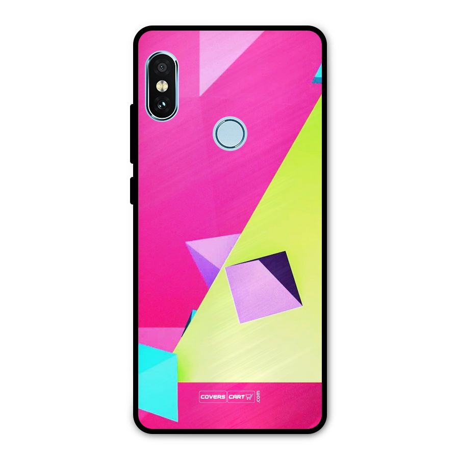Motion Triangles Metal Back Case for Redmi Note 5 Pro
