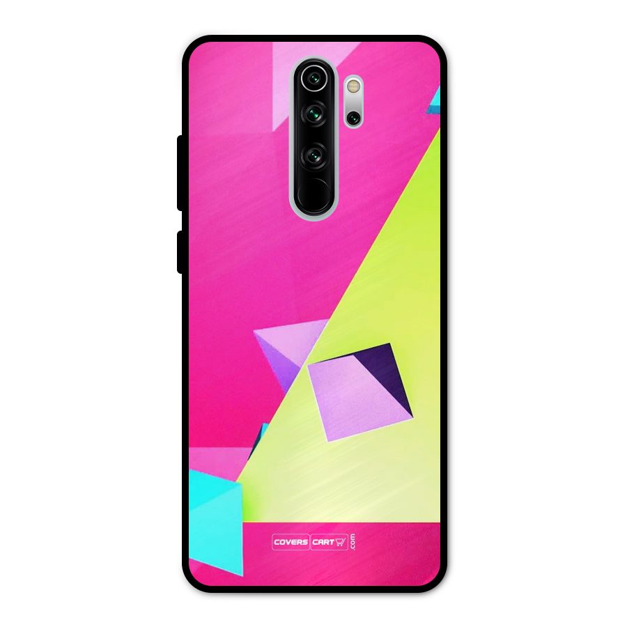 Motion Triangles Metal Back Case for Redmi Note 8 Pro
