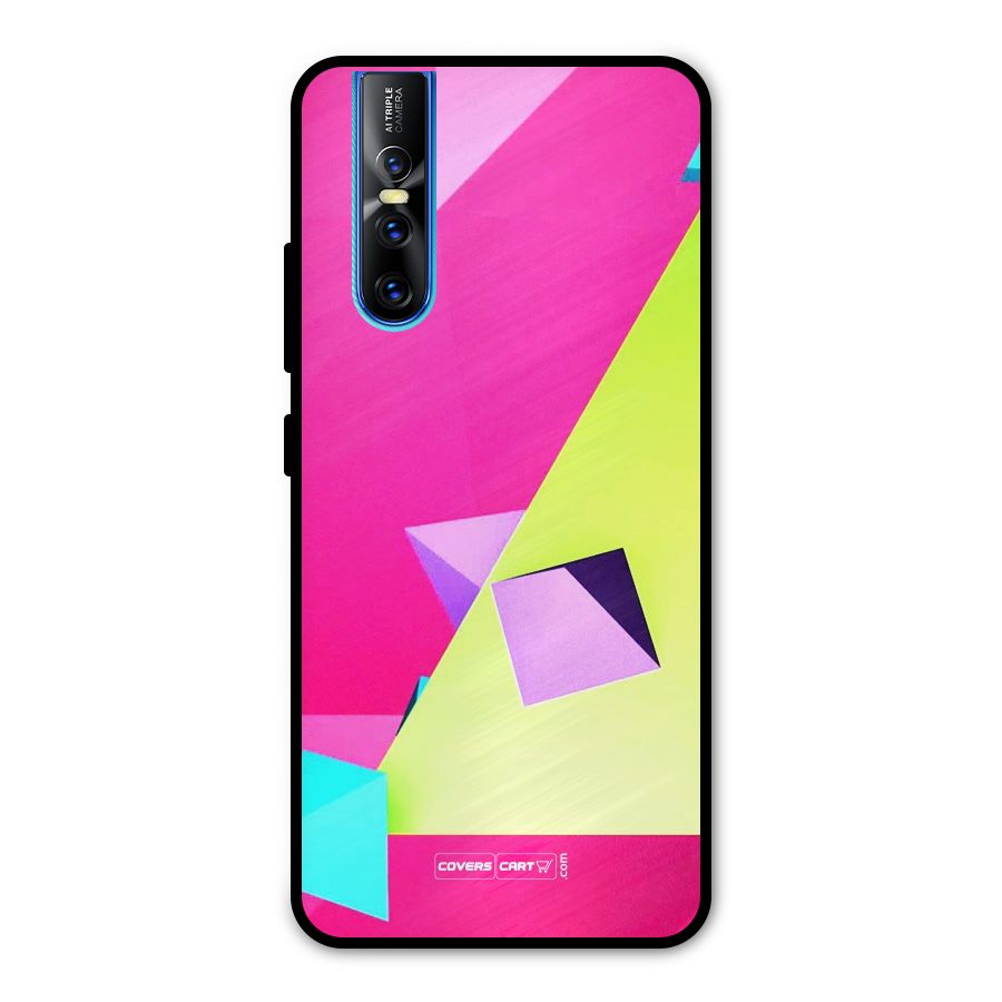 Motion Triangles Metal Back Case for Vivo V15 Pro