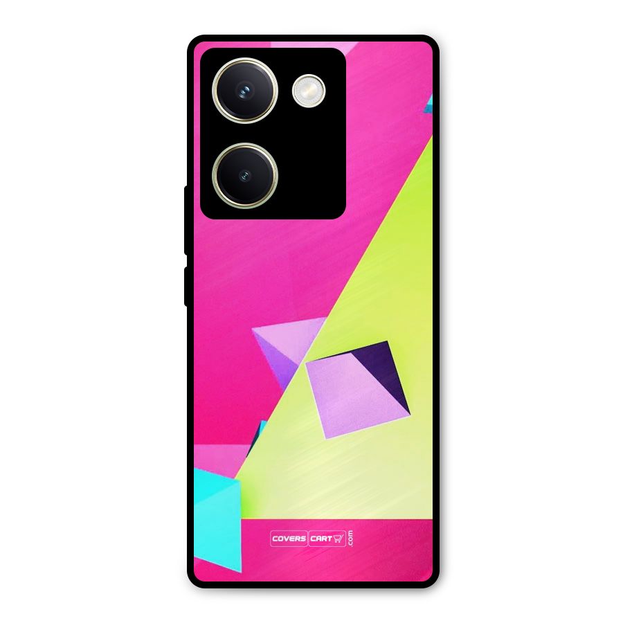 Motion Triangles Metal Back Case for Vivo Y200 Pro
