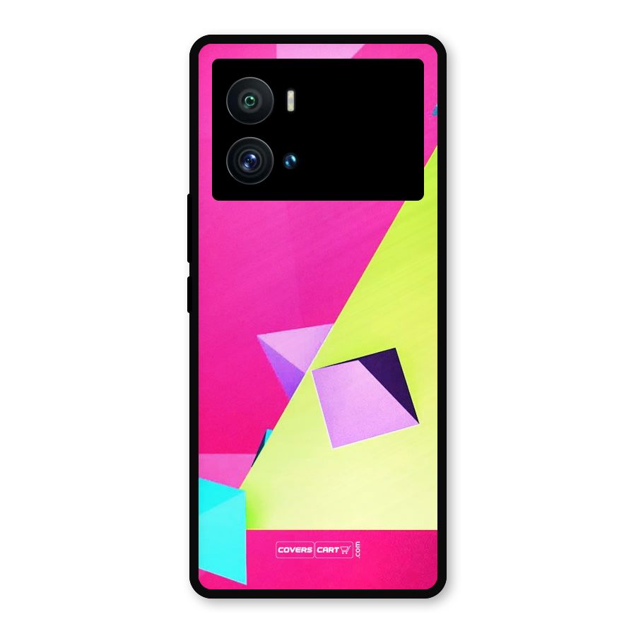 Motion Triangles Metal Back Case for iQOO 9 Pro