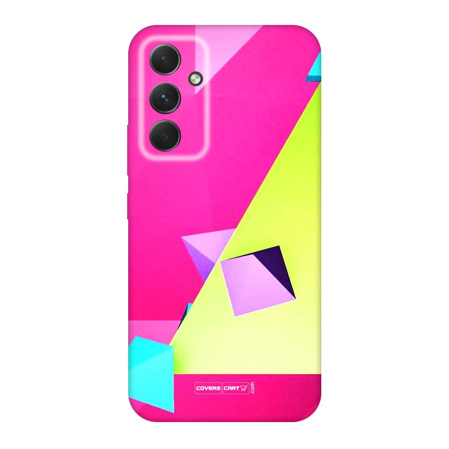 Motion Triangles Original Polycarbonate Back Case for Galaxy A54