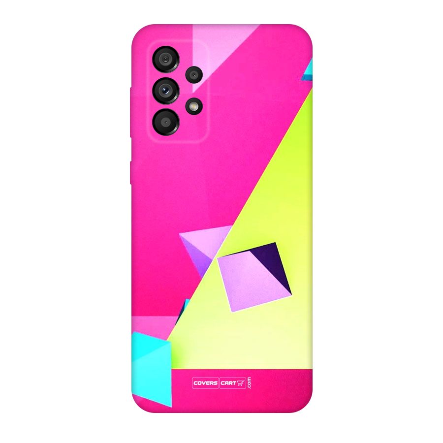 Motion Triangles Original Polycarbonate Back Case for Galaxy A73 5G