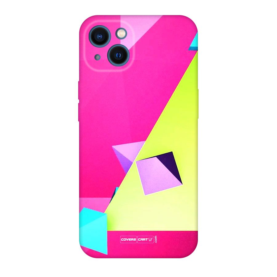 Motion Triangles Original Polycarbonate Back Case for iPhone 13