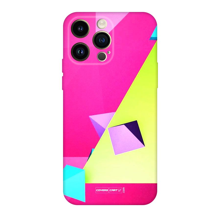 Motion Triangles Original Polycarbonate Back Case for iPhone 14 Pro Max