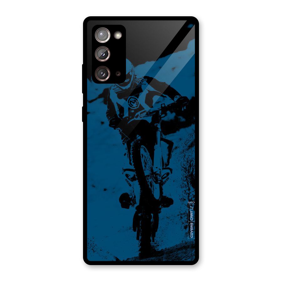 Moto Combat Glass Back Case for Galaxy Note 20