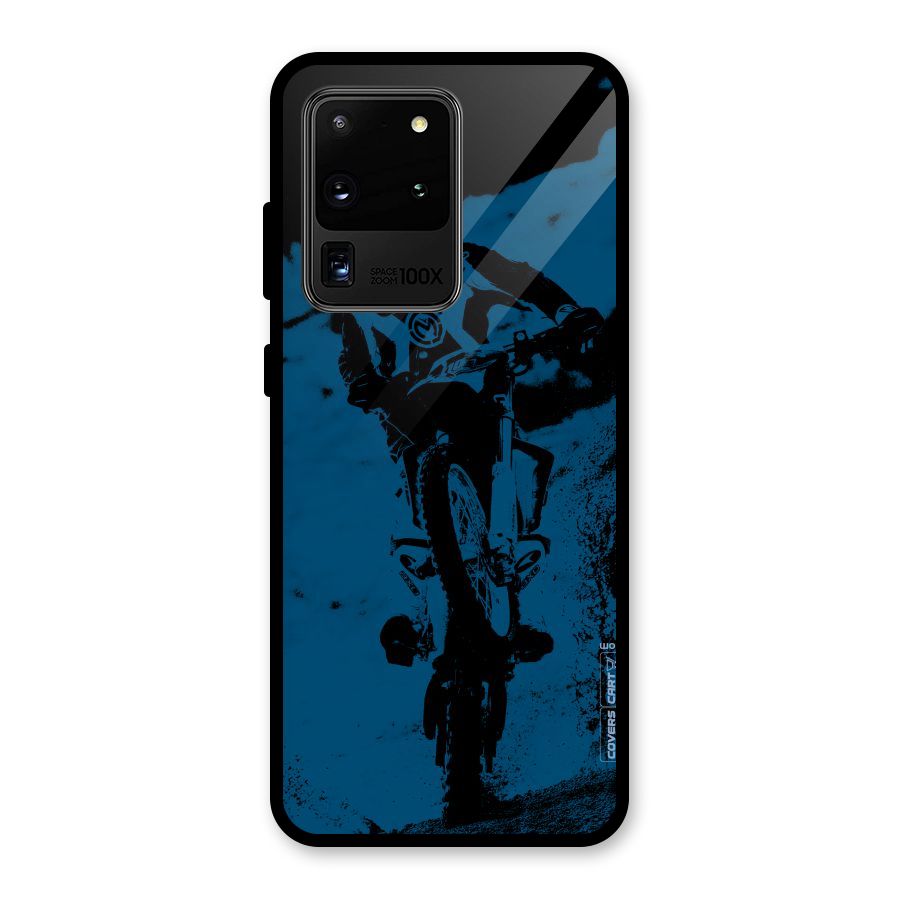 Moto Combat Glass Back Case for Galaxy S20 Ultra