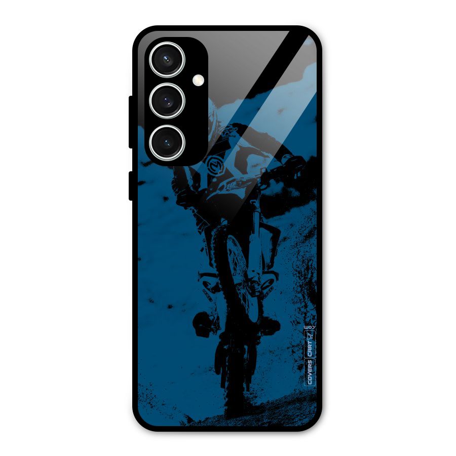 Moto Combat Glass Back Case for Galaxy S23 FE