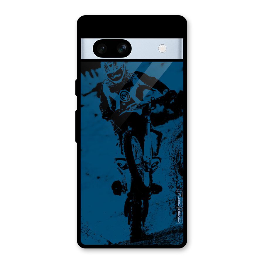 Moto Combat Glass Back Case for Google Pixel 7a