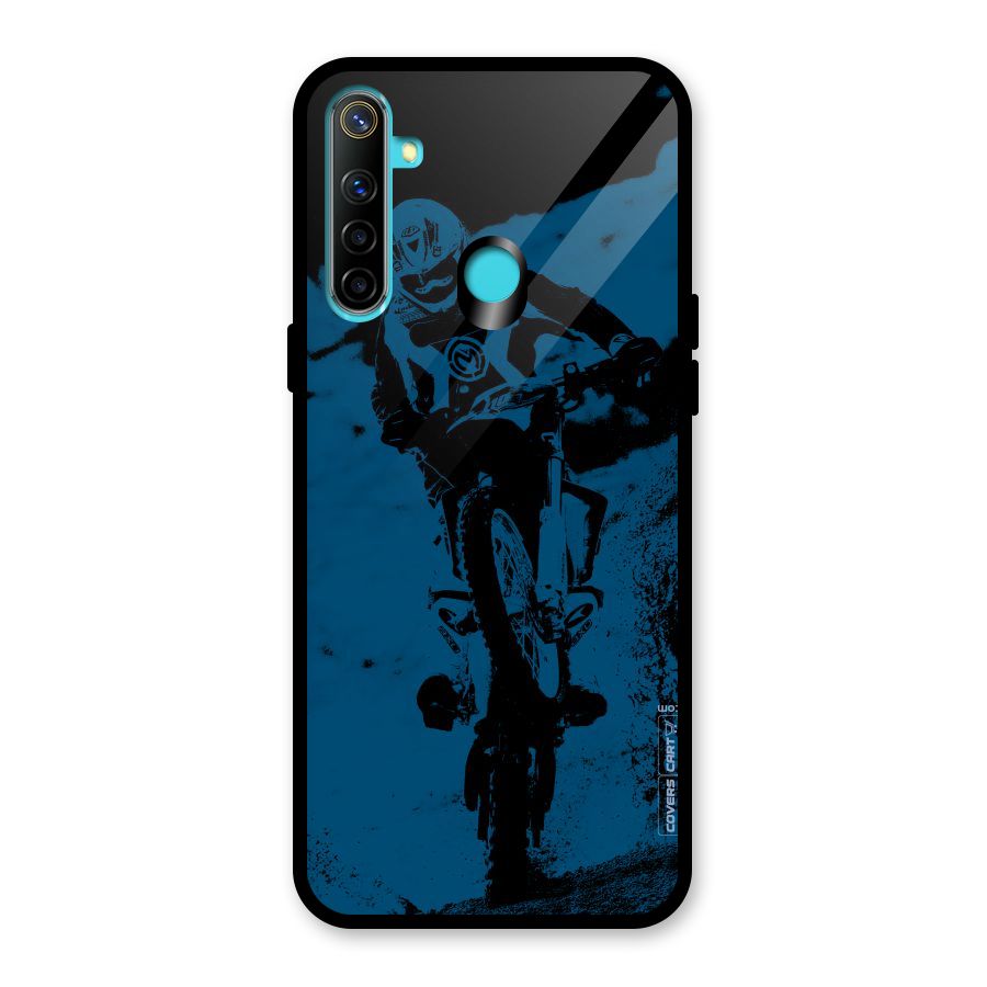 Moto Combat Glass Back Case for Realme 5