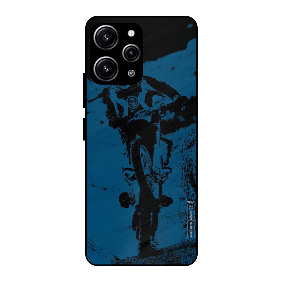 Moto Combat Glass Back Case for Redmi 12 4G