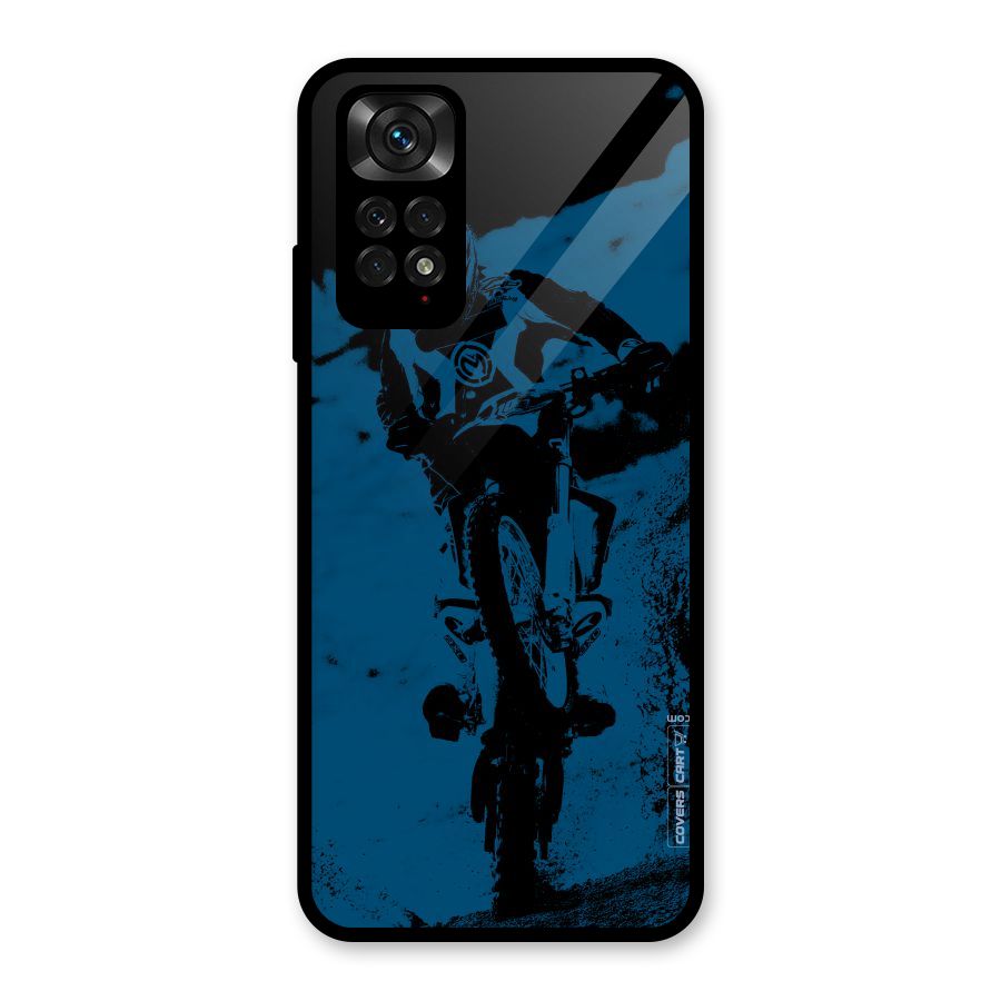 Moto Combat Glass Back Case for Redmi Note 11S