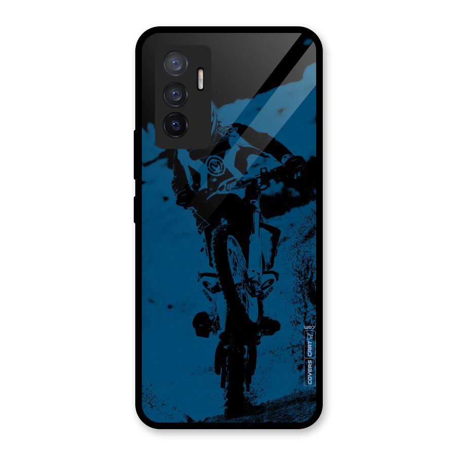 Moto Combat Glass Back Case for Vivo V23e