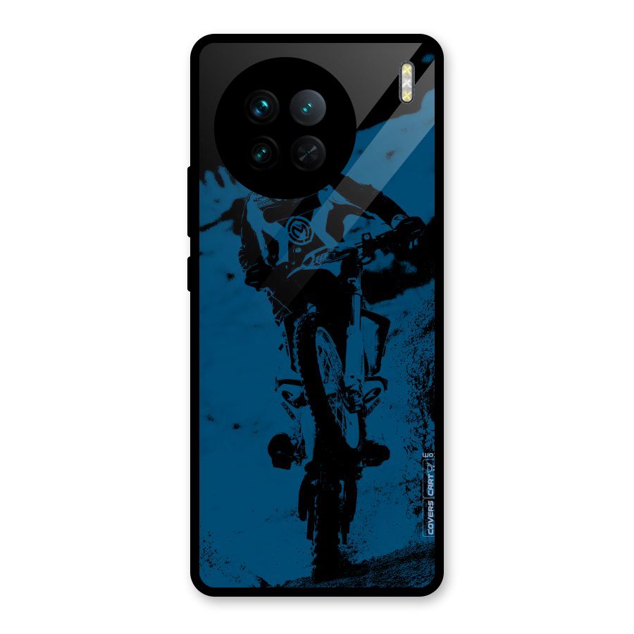 Moto Combat Glass Back Case for Vivo X90