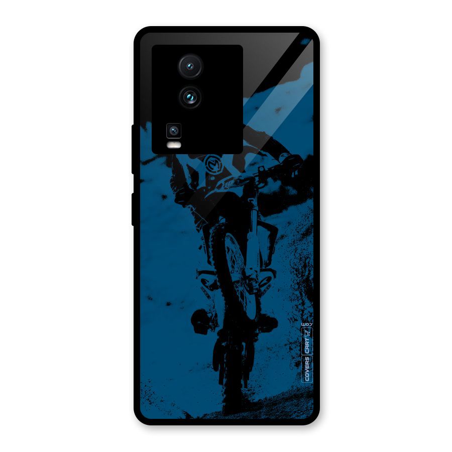 Moto Combat Glass Back Case for Vivo iQOO Neo 7