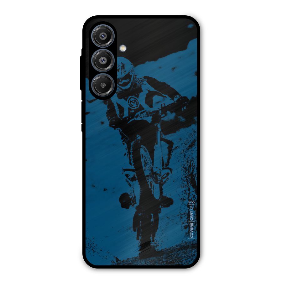 Moto Combat Metal Back Case for Galaxy A16 5G
