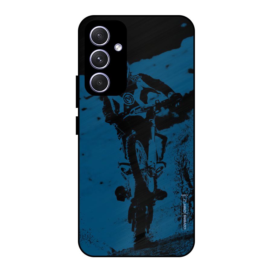 Moto Combat Metal Back Case for Galaxy A54