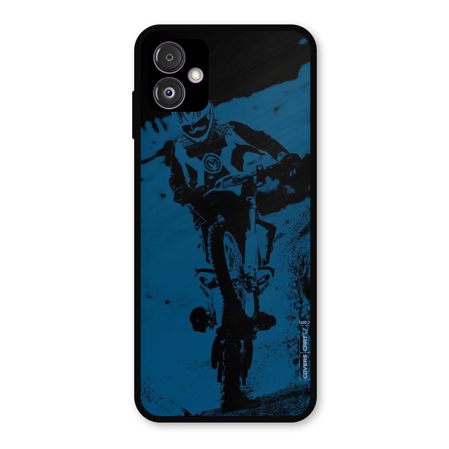 Moto Combat Metal Back Case for Galaxy F14
