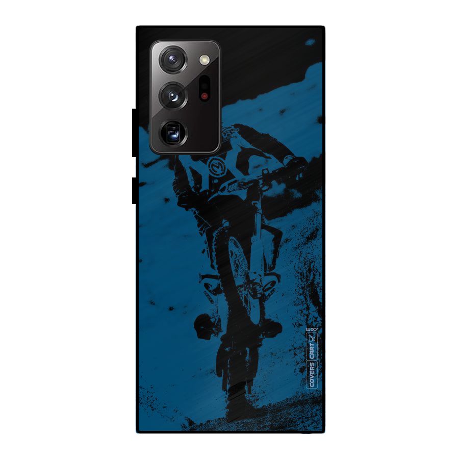 Moto Combat Metal Back Case for Galaxy Note 20 Ultra