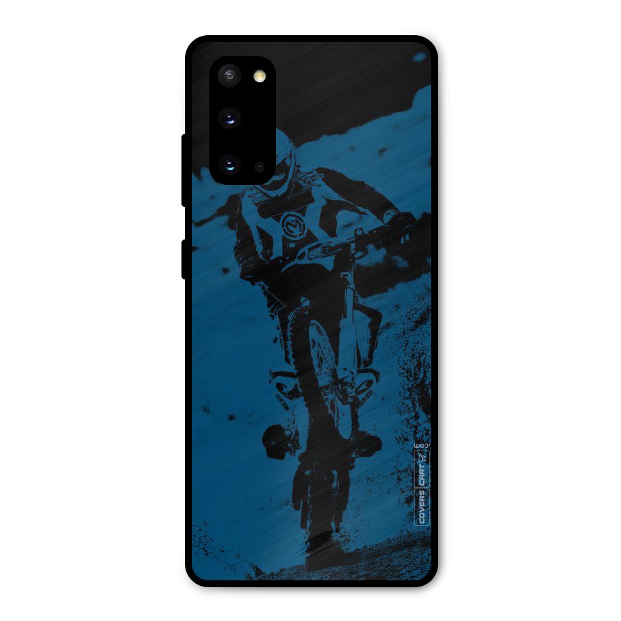 Moto Combat Metal Back Case for Galaxy S20