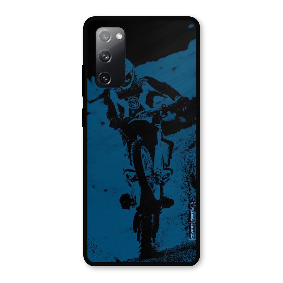 Moto Combat Metal Back Case for Galaxy S20 FE 5G