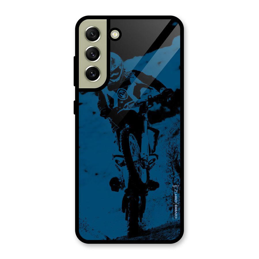 Moto Combat Metal Back Case for Galaxy S21 FE 5G (2023)