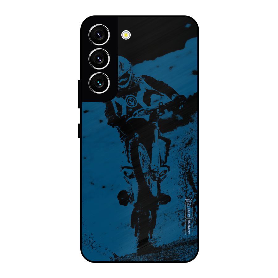 Moto Combat Metal Back Case for Galaxy S22 5G