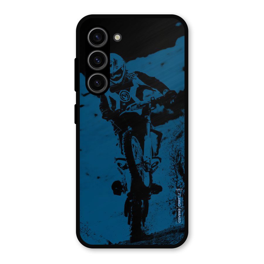 Moto Combat Metal Back Case for Galaxy S23