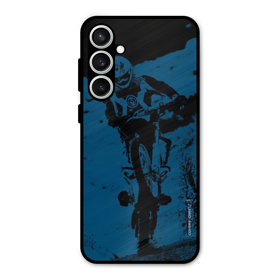 Moto Combat Metal Back Case for Galaxy S23 FE