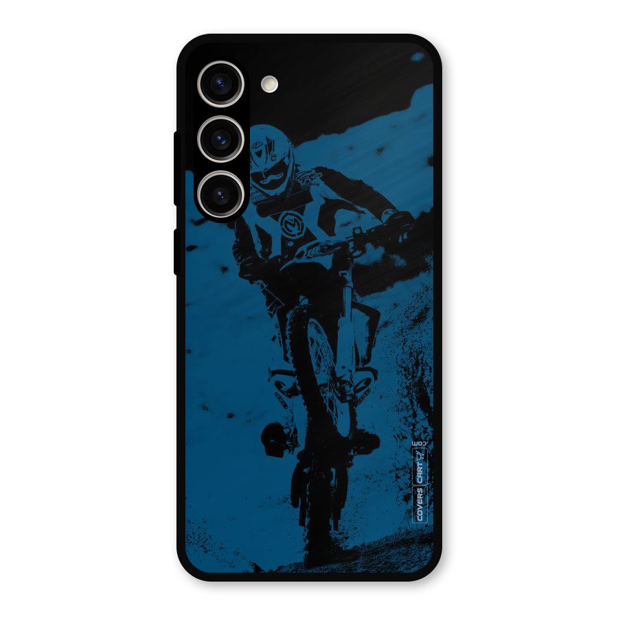 Moto Combat Metal Back Case for Galaxy S23 Plus