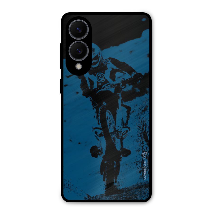 Moto Combat Metal Back Case for Galaxy S25 Edge