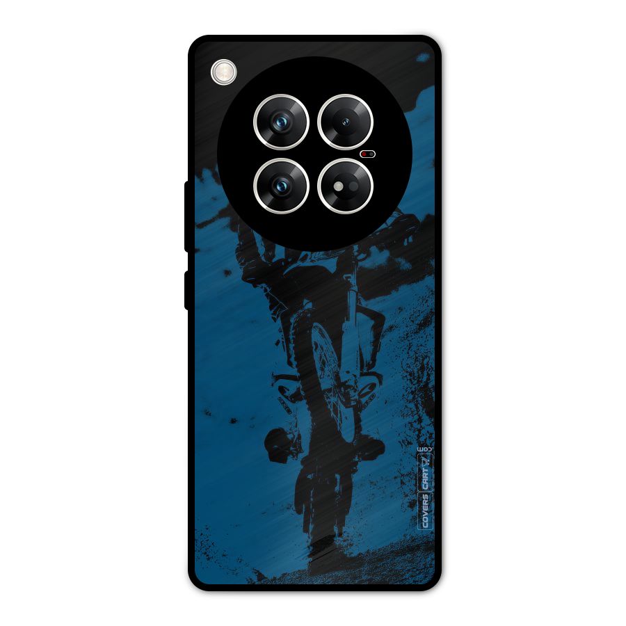 Moto Combat Metal Back Case for Infinix Zero 40 5G