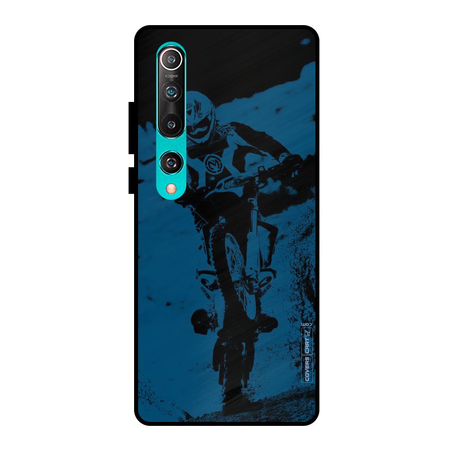 Moto Combat Metal Back Case for Mi 10