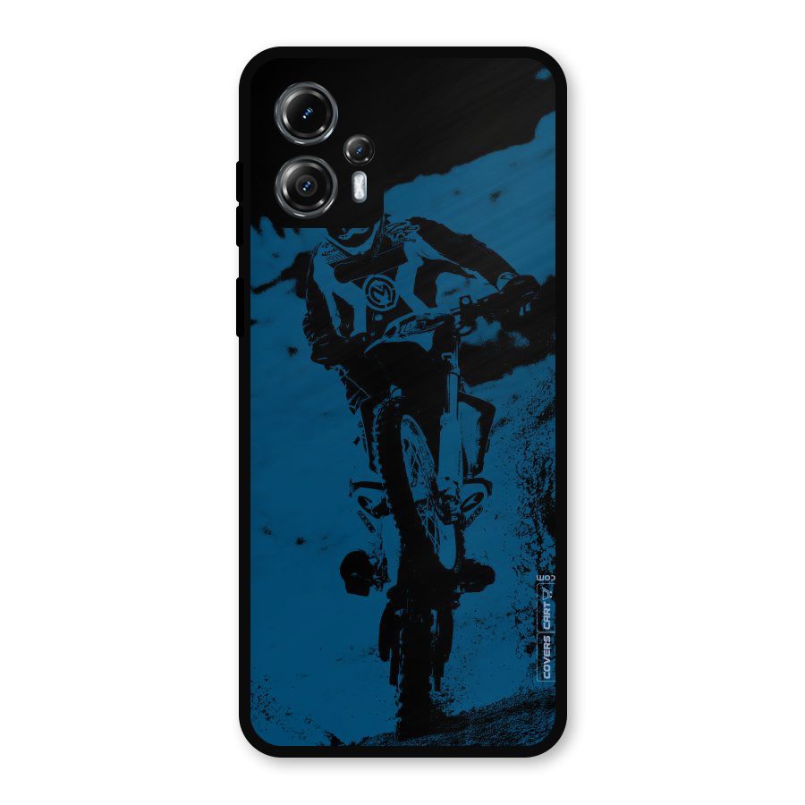 Moto Combat Metal Back Case for Moto G13