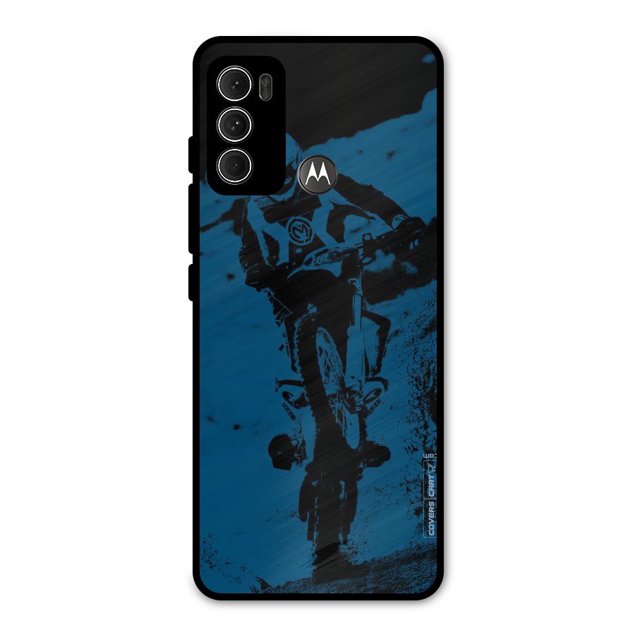 Moto Combat Metal Back Case for Moto G60