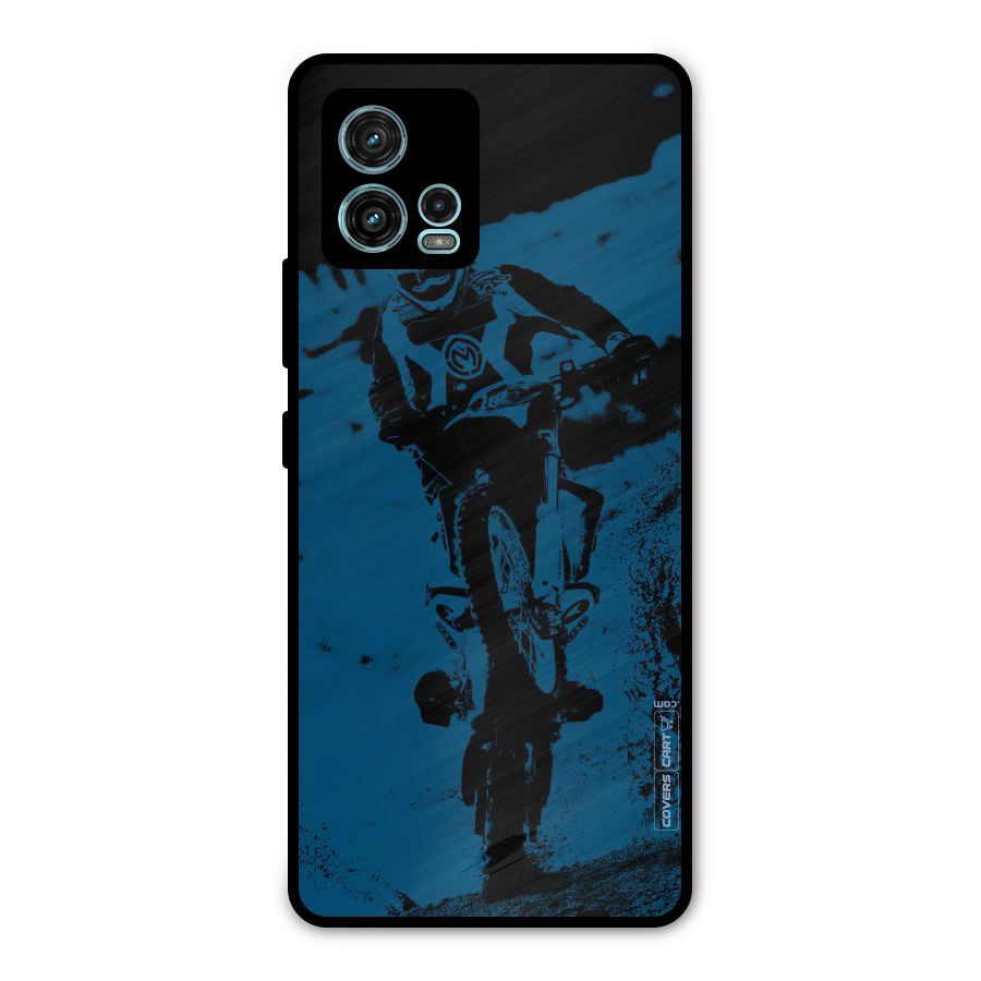 Moto Combat Metal Back Case for Moto G72
