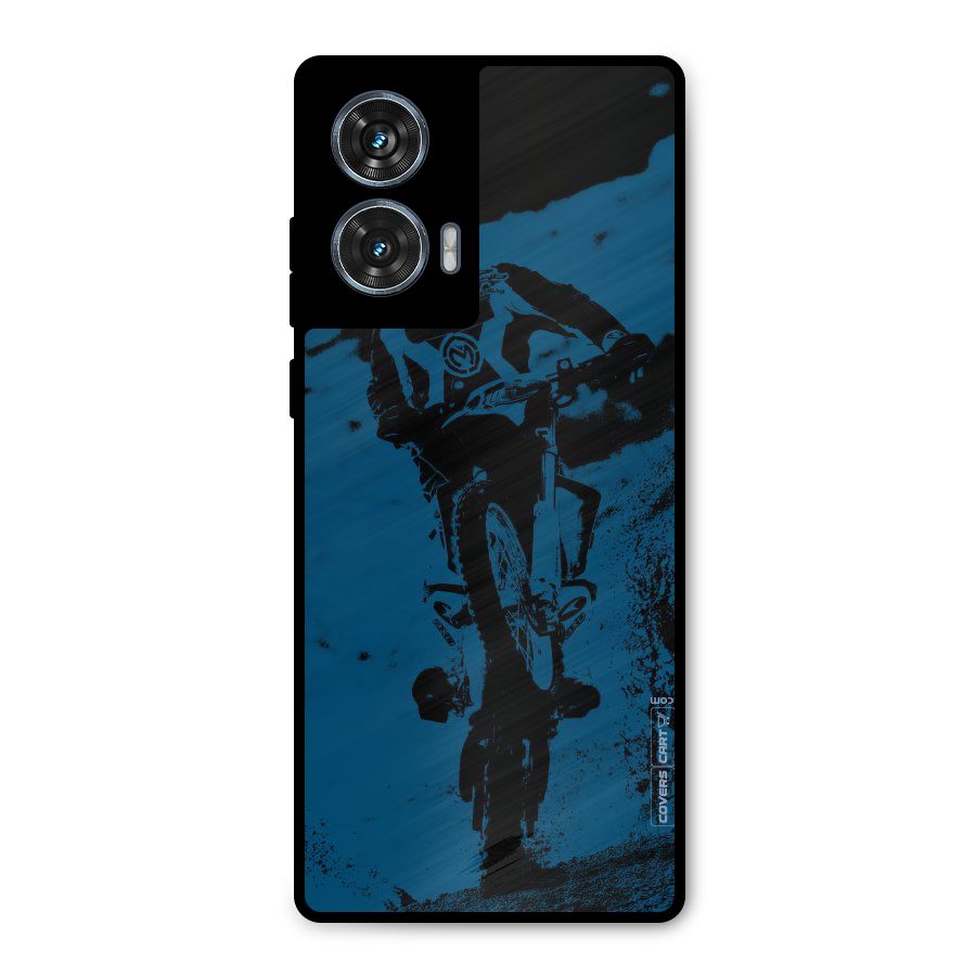 Moto Combat Metal Back Case for Motorola Edge 50 Fusion