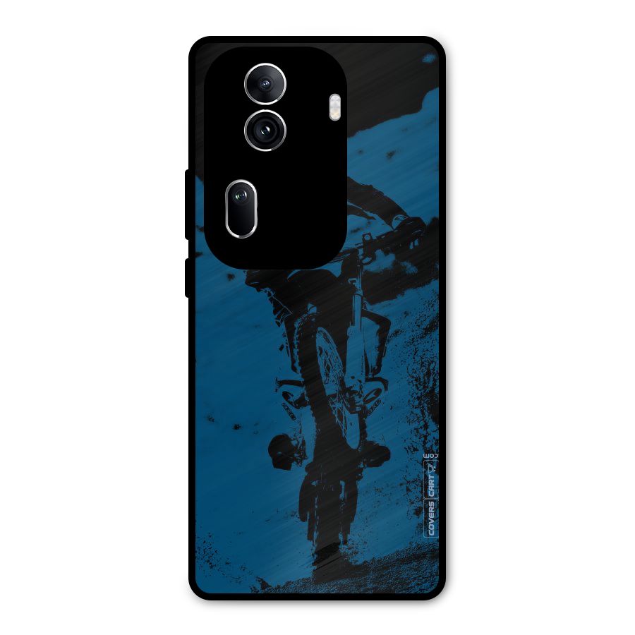 Moto Combat Metal Back Case for Oppo Reno11 Pro 5G